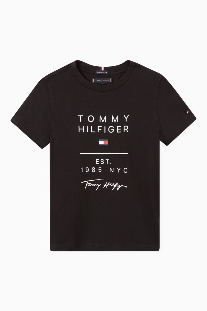 

Logo T-Shirt in Jersey, Black