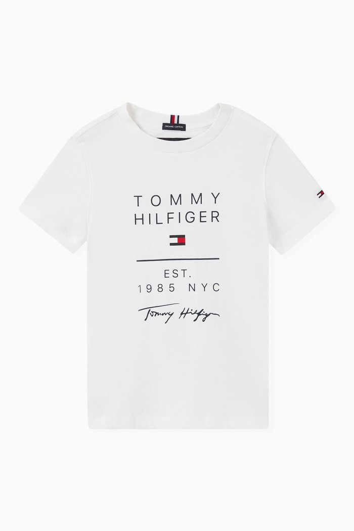 

Logo T-Shirt in Jersey, White