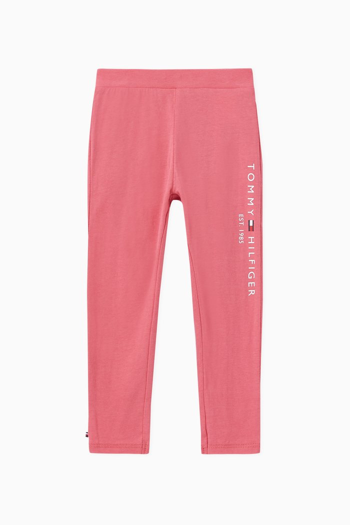 

Essential Leggings in Organic Jersey, Pink