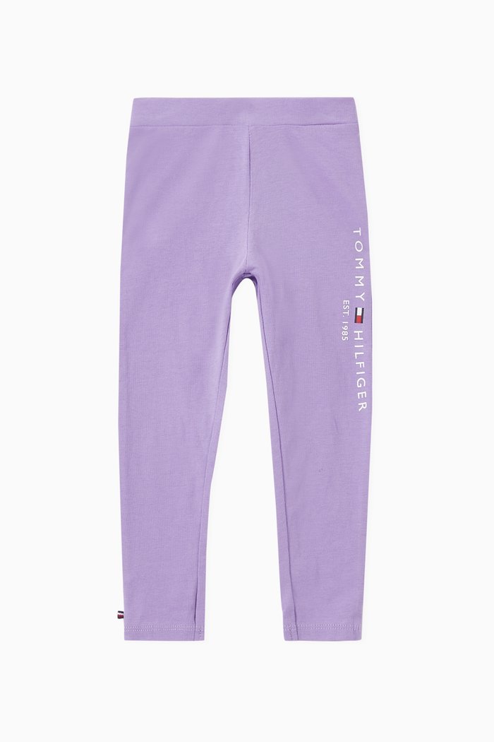 

Essential Leggings in Organic Jersey, Purple