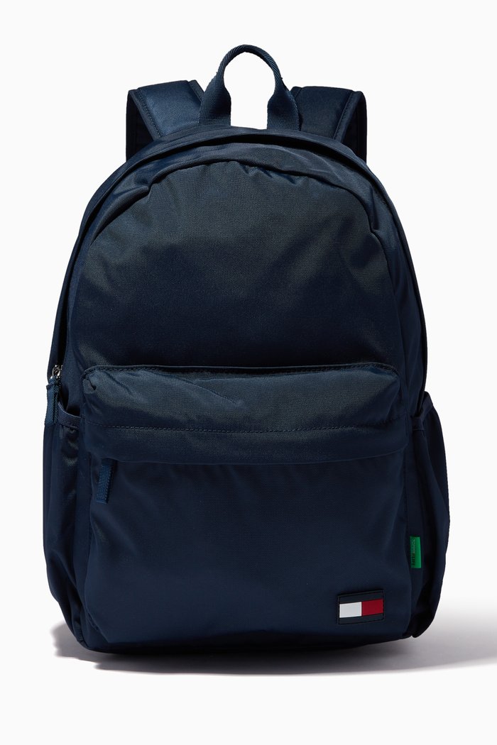 

Flag Backpack in Canvas, Blue