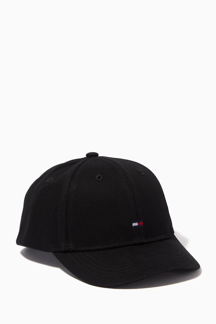 

Flag Baseball Cap, Black