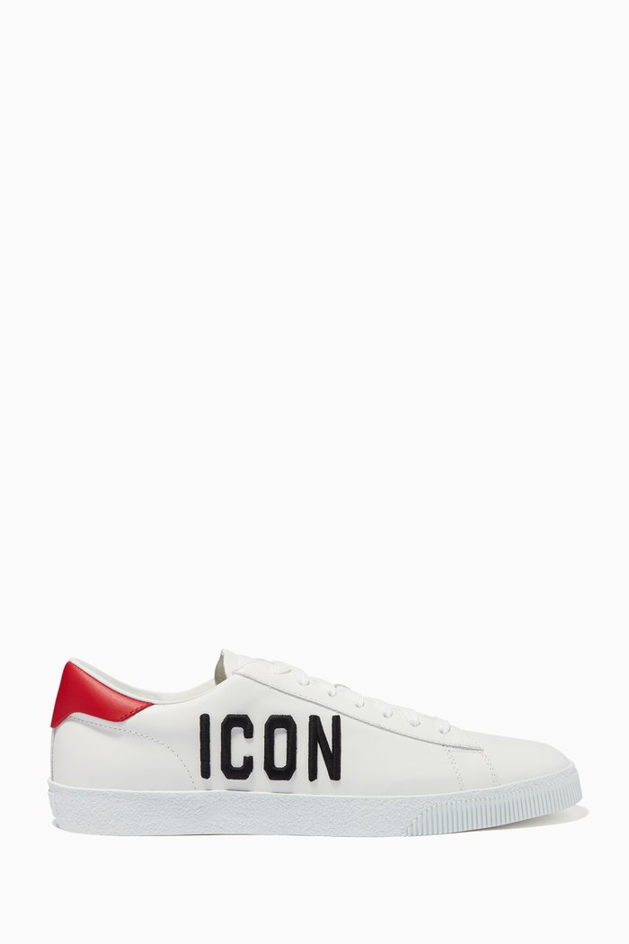 

Icon Sneakers in Leather, White