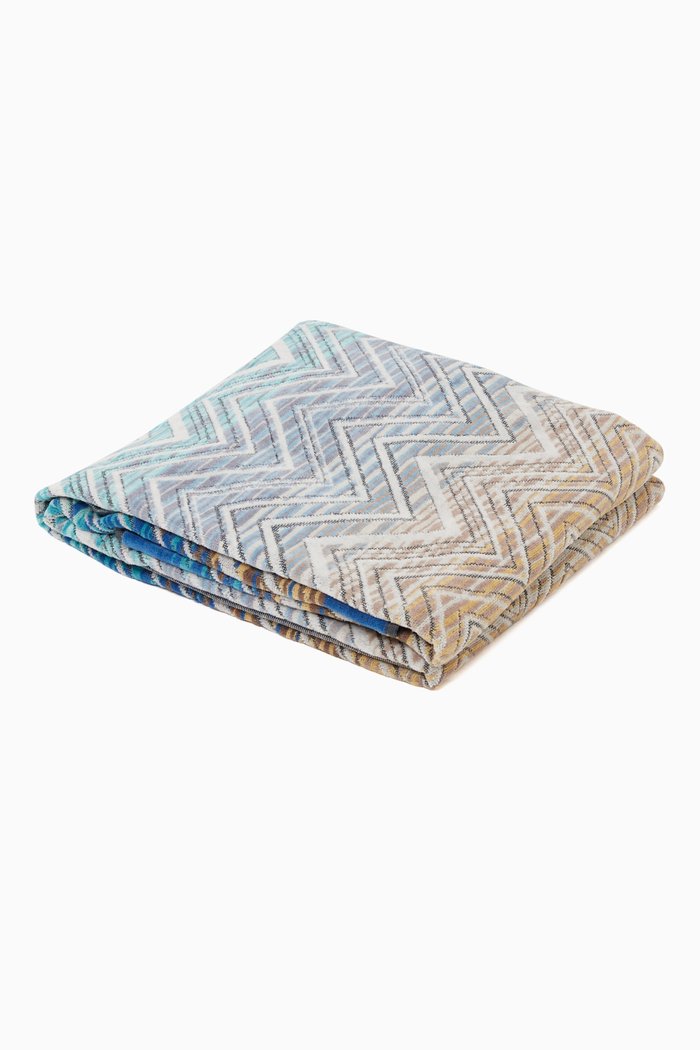 

Tolomeo Beach Towel in Cotton, Blue