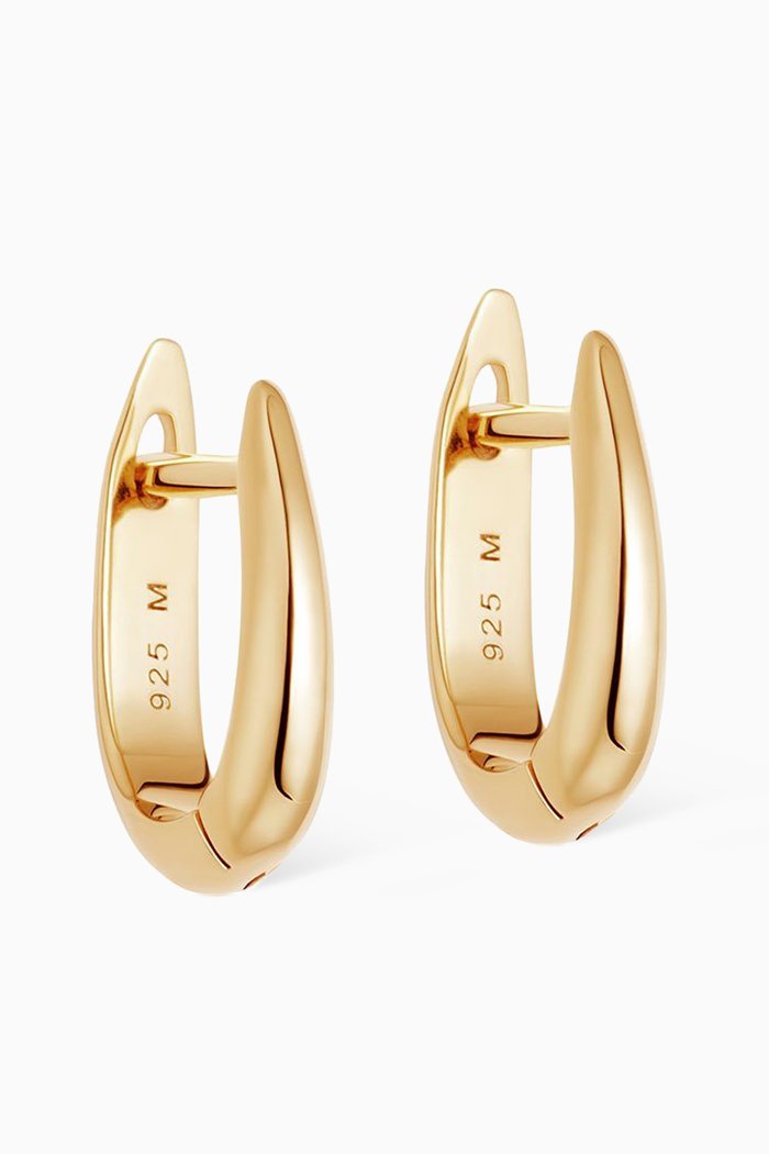 

Claw Huggies in 18ct Gold Vermeil