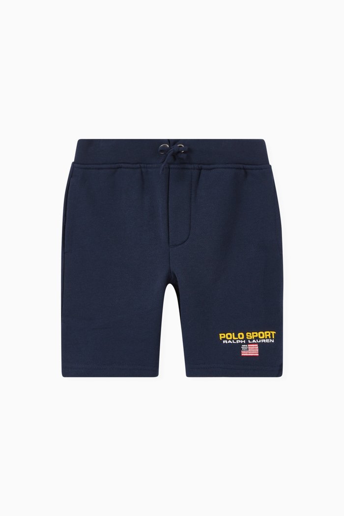 

Polo Sport Shorts in Fleece Jersey, Blue
