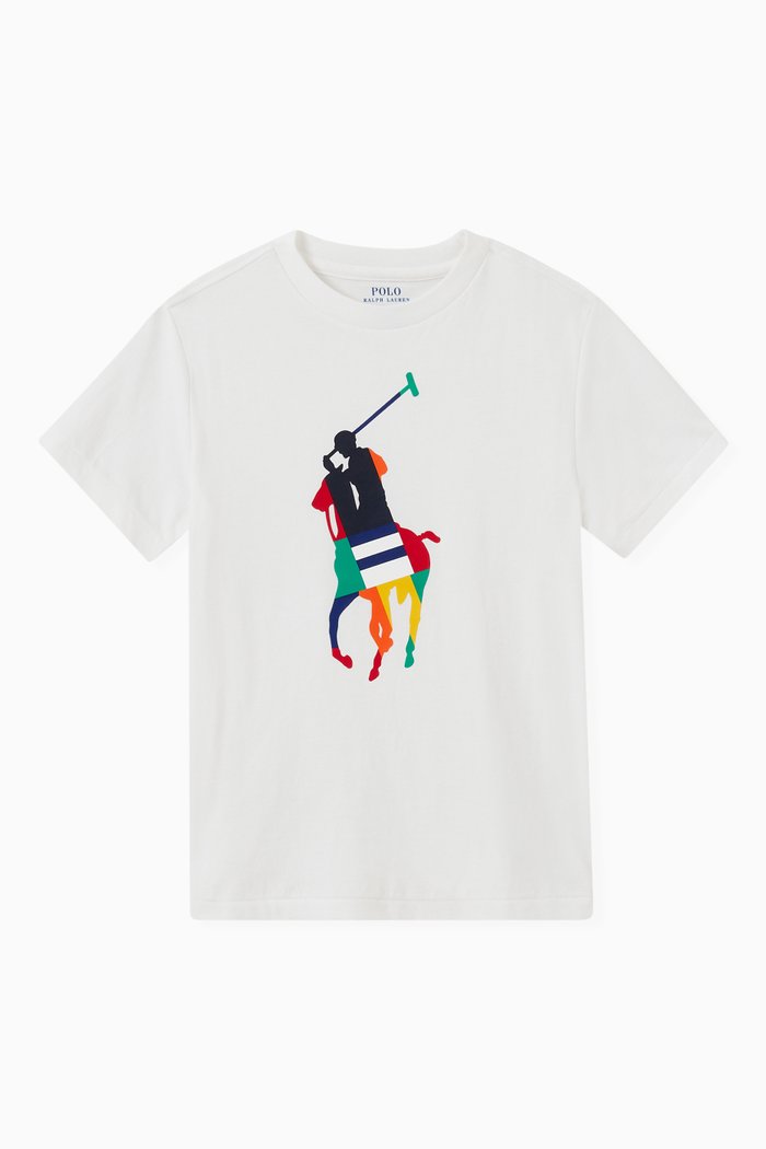 

Big Pony T-shirt in Cotton Jersey, White
