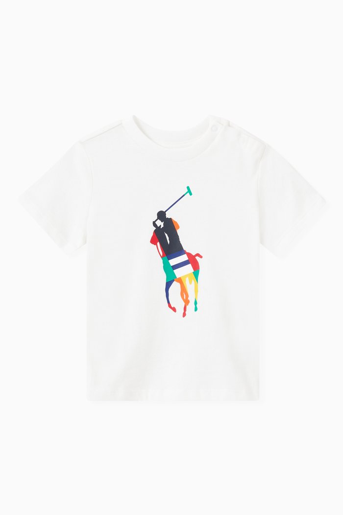 

Big Pony T-shirt in Cotton Jersey, White