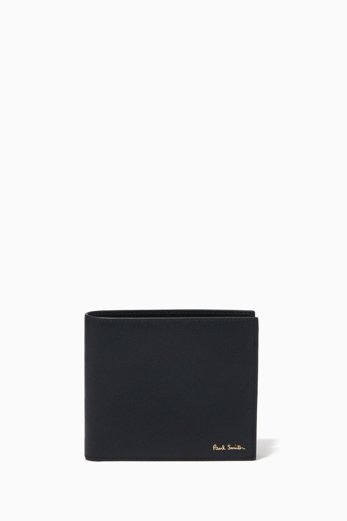 

Mini Covent Garden Billfold Wallet in Leather, Black