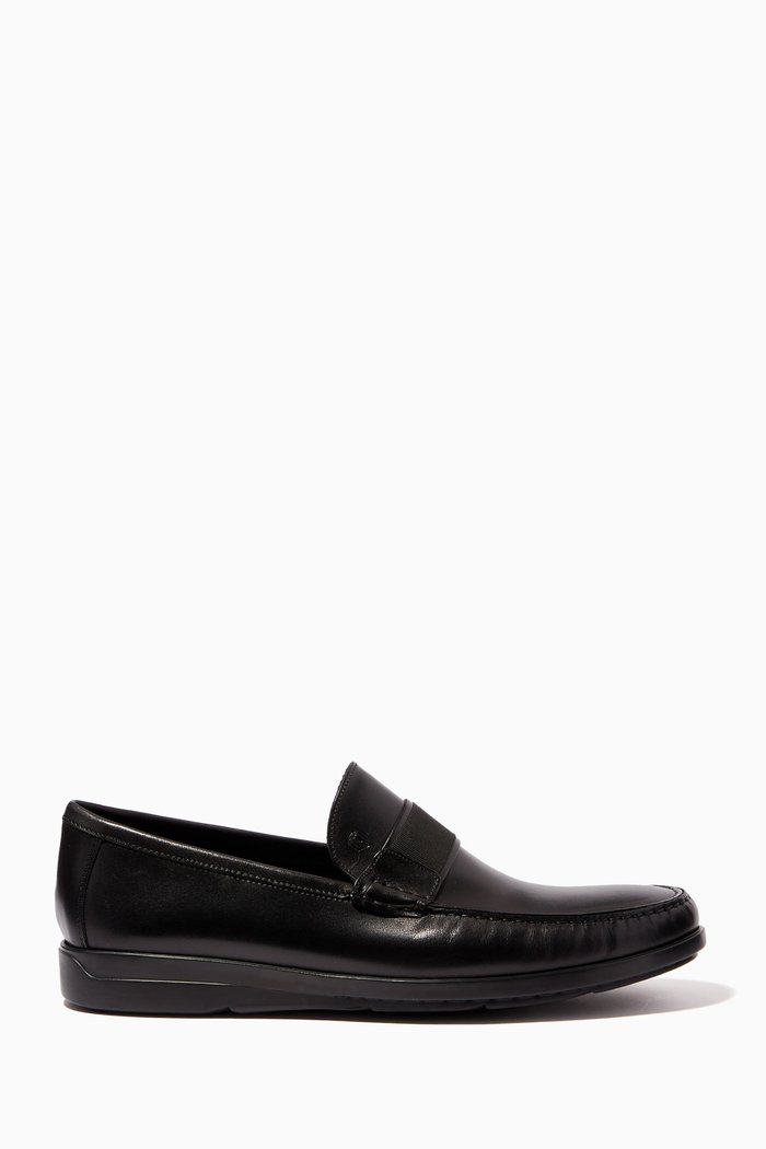 

Victor XC Loafers in Leather, Black