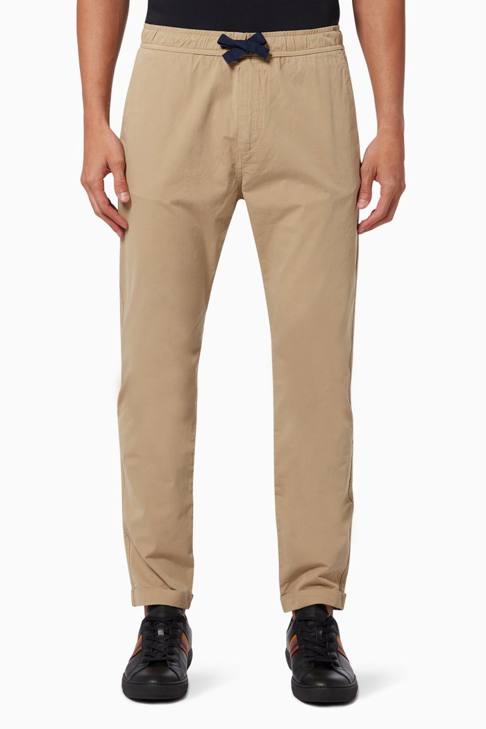 

Pants in Stretch Cotton Twill, Neutral