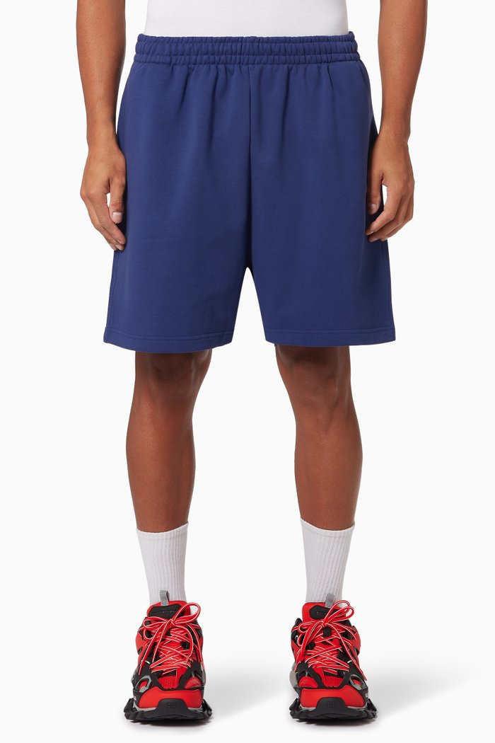 

Political Campaign Sweatshorts in Curly Fleece, Blue