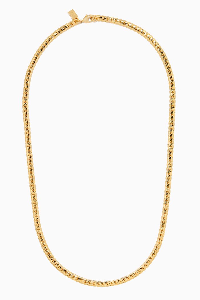 

Oslo Chain Necklace in 18kt Gold Plating