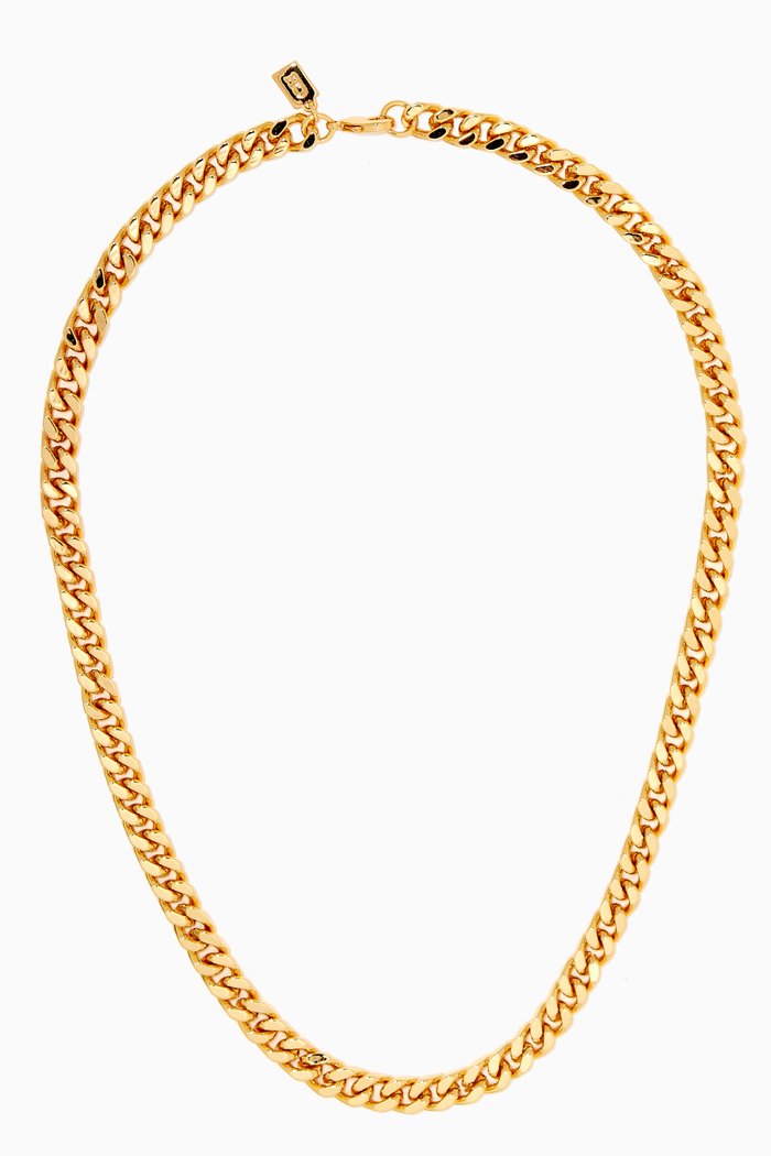 

Plain Jane Necklace in 18kt Gold Plating