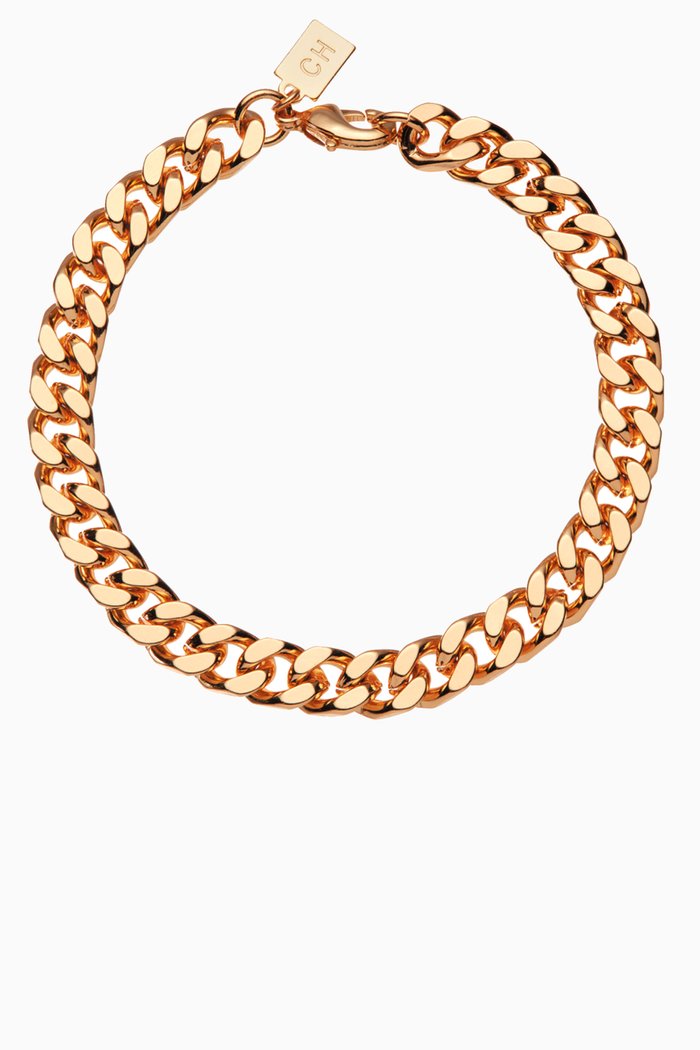 

Plain Jane Bracelet in 18kt Gold Plating
