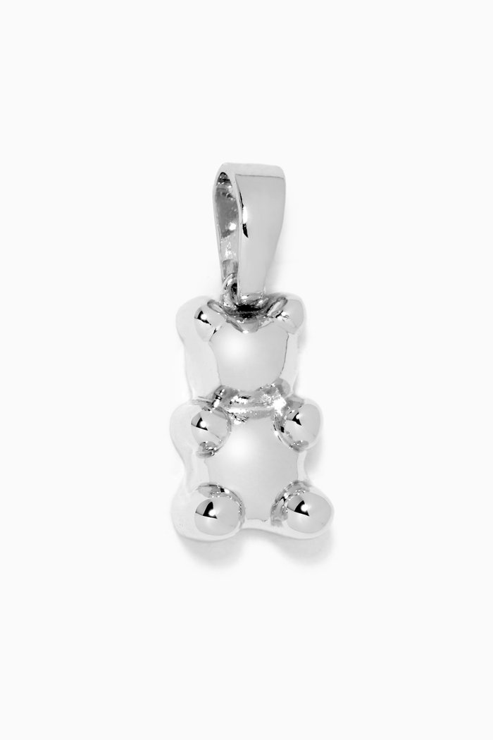 

Nostalgia Bear Pendant in Silver Plating