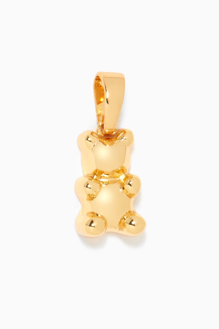 

Nostalgia Bear Pendant in 18kt Gold Plating