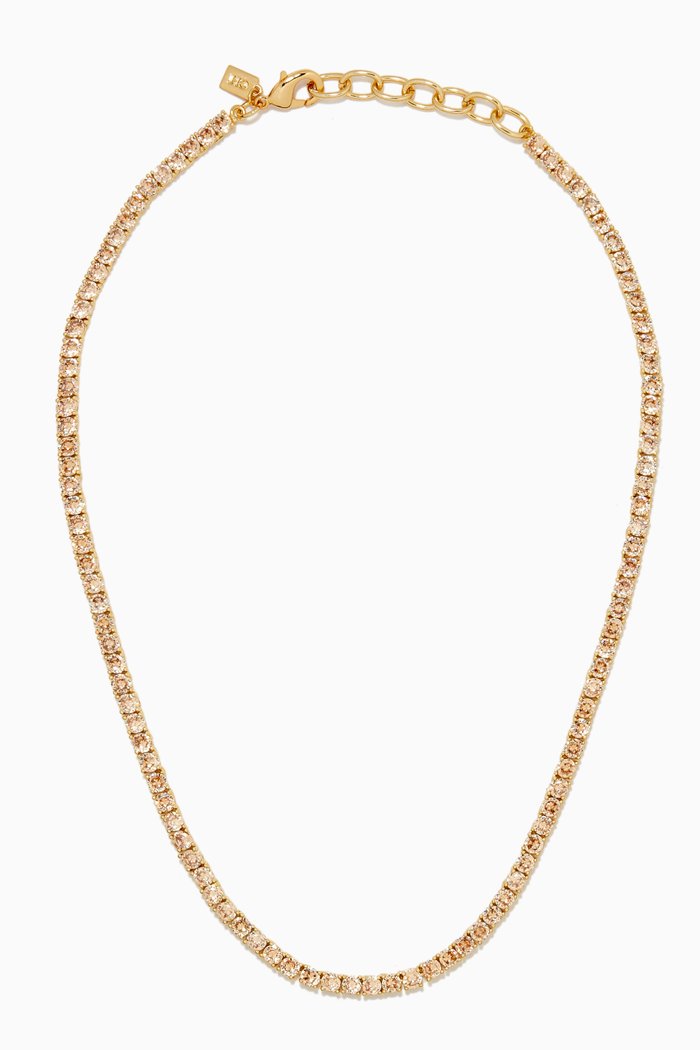 

Serena Necklace in 18kt Gold Plating, Neutral