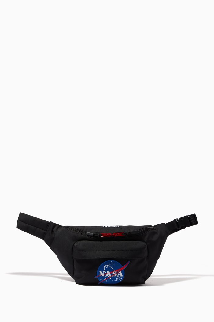 

Nasa Space Belt Bag in Recycled Nylon, Black