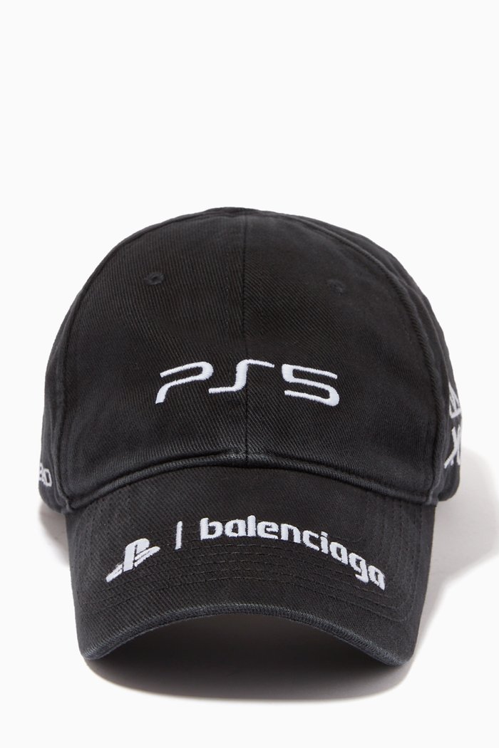 

Ps5 Cap in Cotton, Black