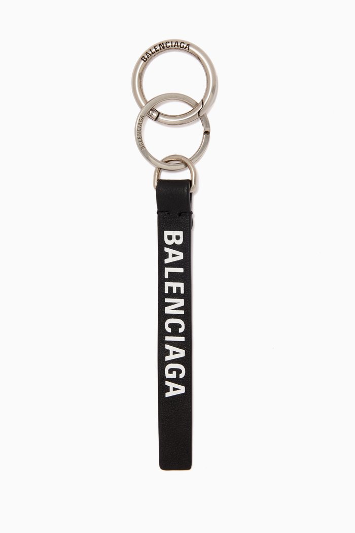 

Everyday Keyring in Calfskin, Black