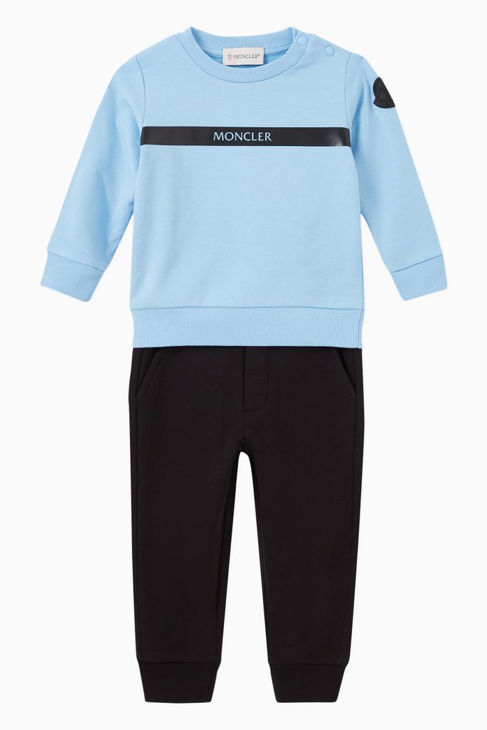 

Logo Tracksuit in Cotton, Blue