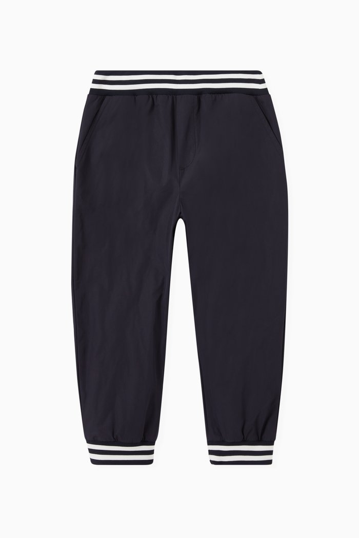 

Striped Sweatpants in Cotton, Blue