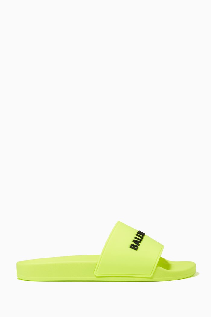 

Logo Pool Slides in Rubber, Yellow