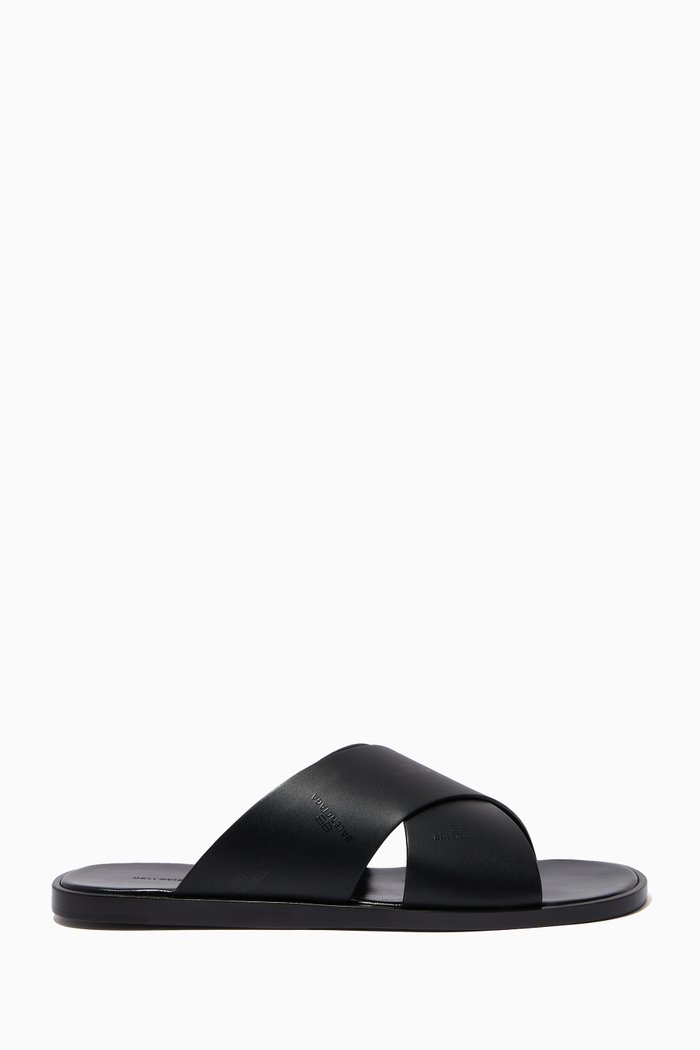 

Cosy Sandals in Smooth Calfskin, Black