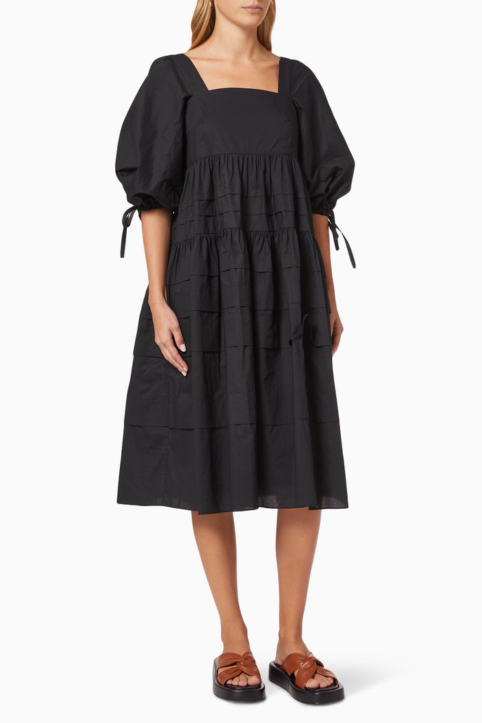 

Frankie Dress in Cotton, Black