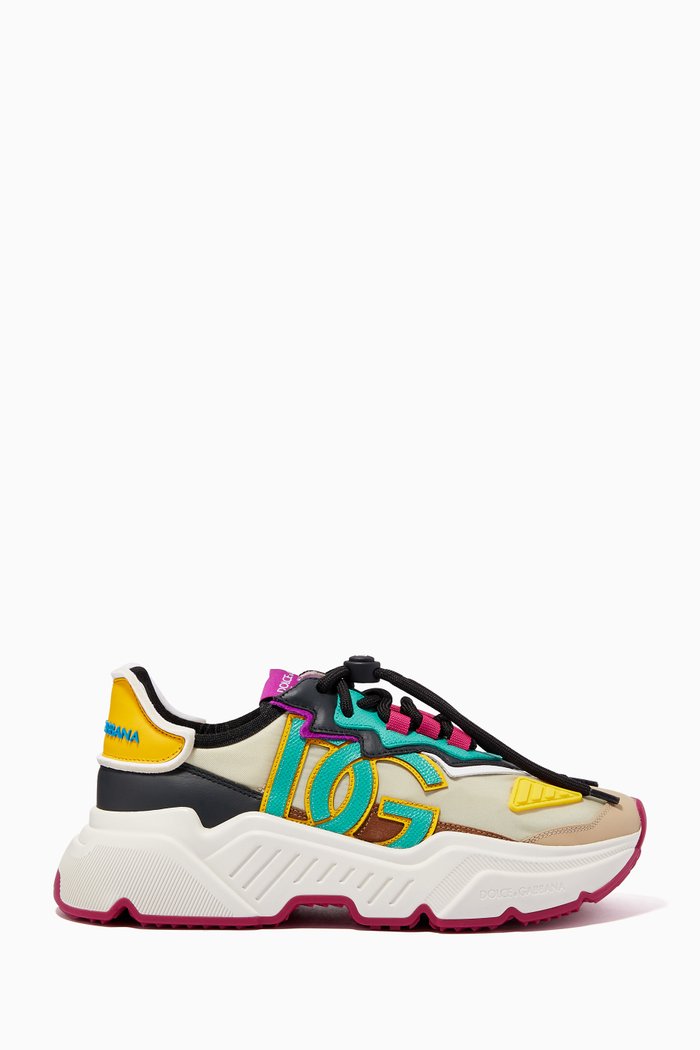 

Daymaster Sneakers in Mixed Materials, Multicolour