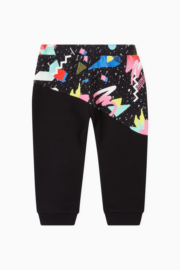 

Geometry Logo Joggers in Jersey, Black