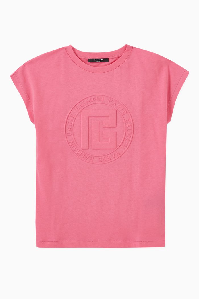 

Logo T-shirt in Cotton Jersey, Pink