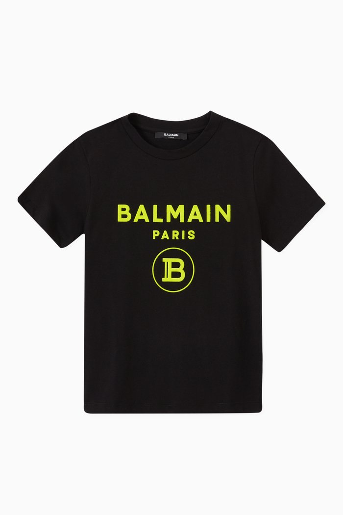 

Logo T-shirt in Cotton Jersey, Black