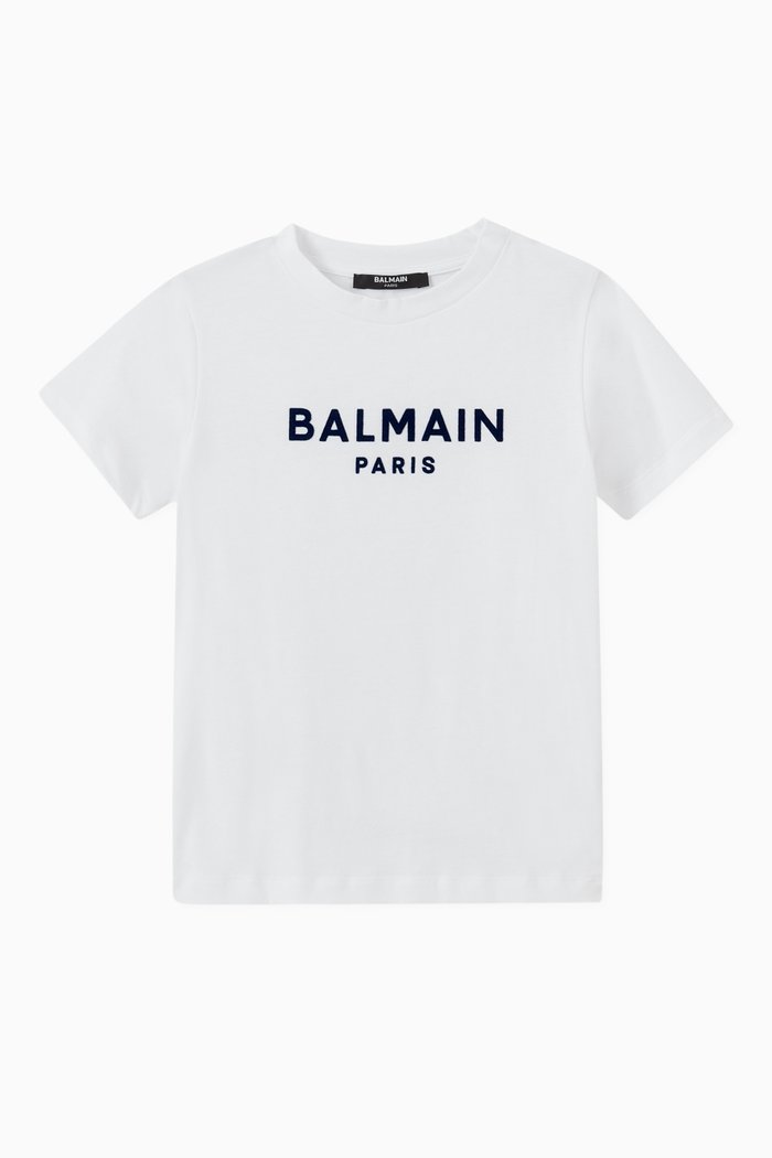 

Logo T-Shirt in Cotton Jersey, White