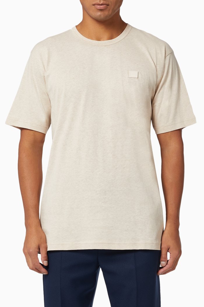 

Nash Face T-shirt in Organic Cotton Jersey, Neutral