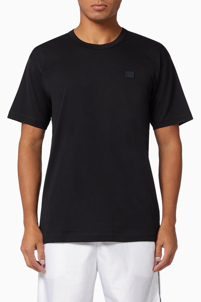 

Nash Face T-shirt in Organic Cotton Jersey, Black