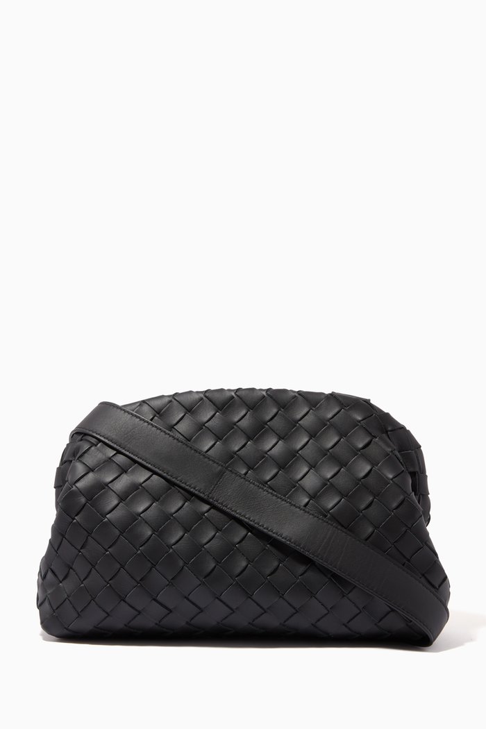 

Bag in Intrecciato Hydrology Calfskin, Black