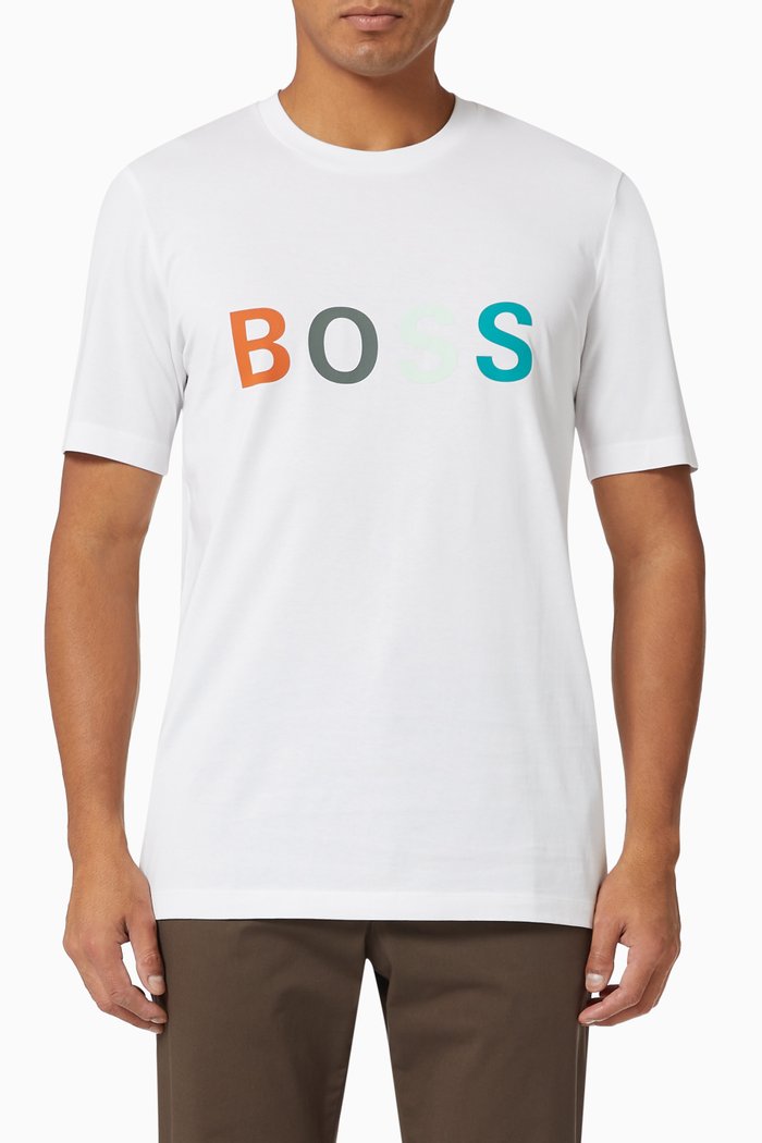 

Tiburt 241 T-shirt in Cotton Jersey, White