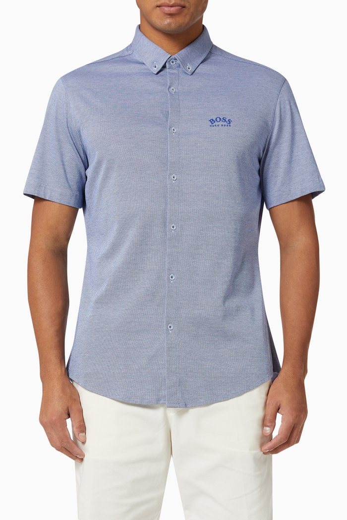

Biadia R Shirt in Cotton, Blue