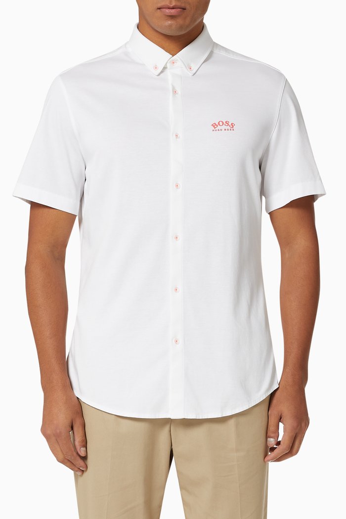 

Biadia R Shirt in Cotton, White