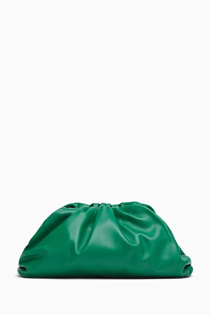 

The Pouch in Nappa Calfskin, Green