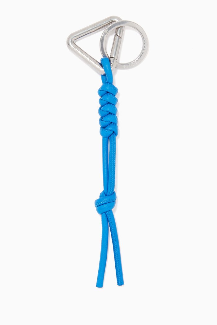 

Key Ring in Nappa, Blue