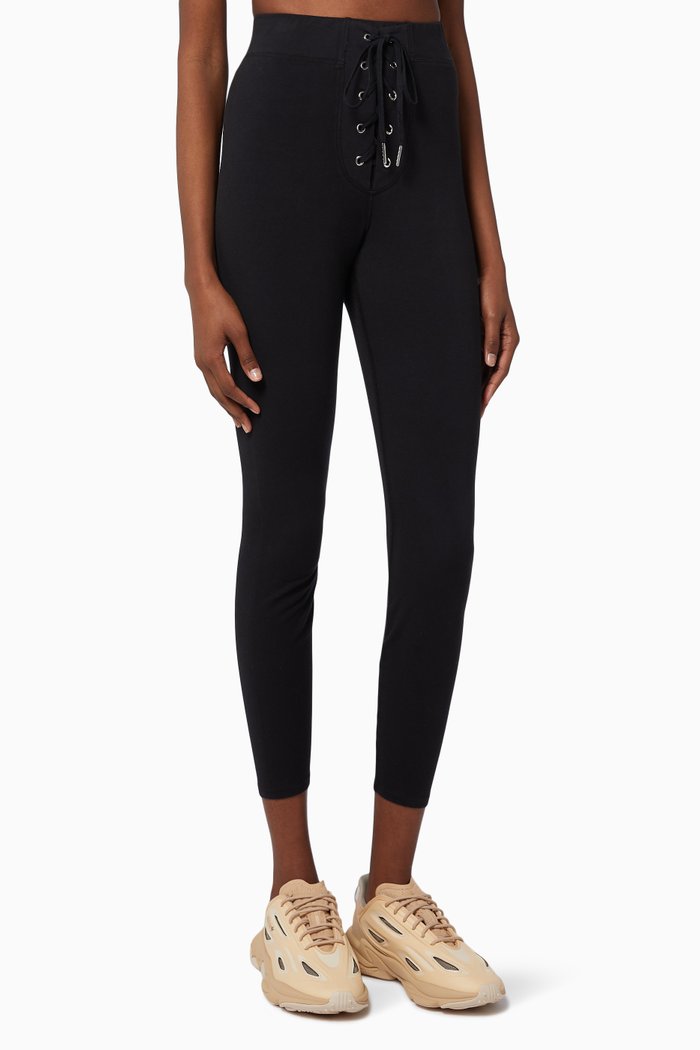 

Bombshell Leggings in Nylon, Black