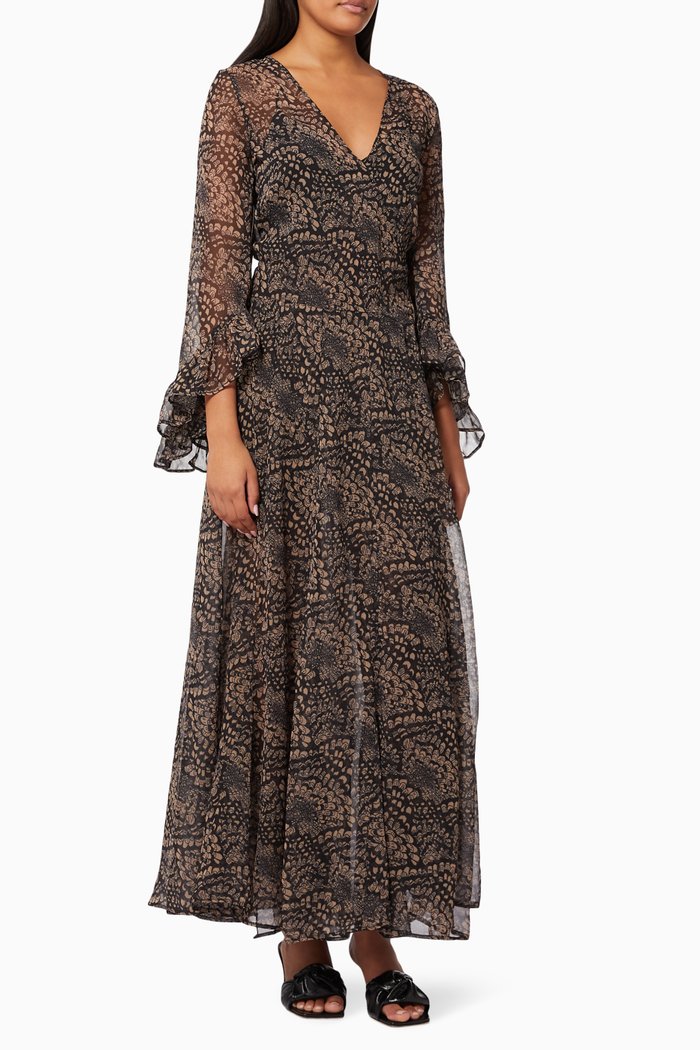

Oswaldo Dress in Recycled Georgette, Multicolour
