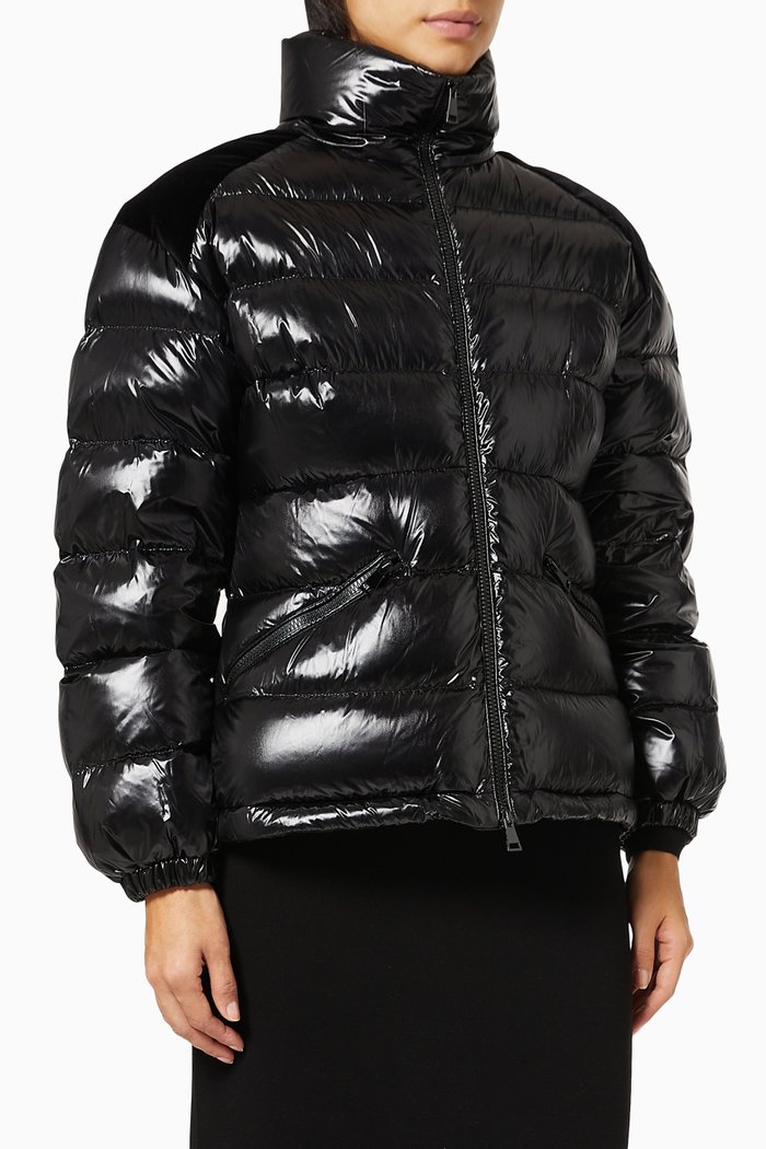

Celepine Down Jacket in Nylon, Black