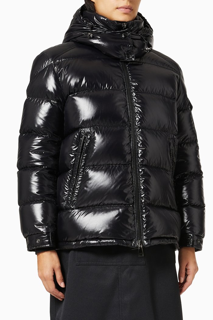 

Fustet Jacket in Padded Nylon, Black