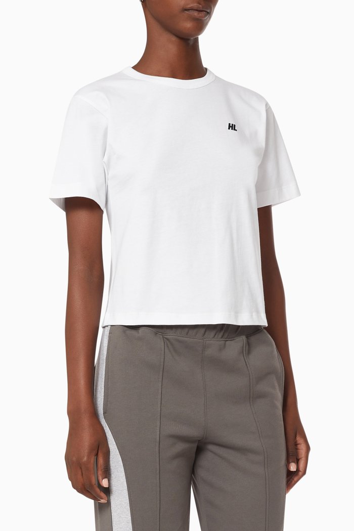 

Logo T-shirt in Jersey, White