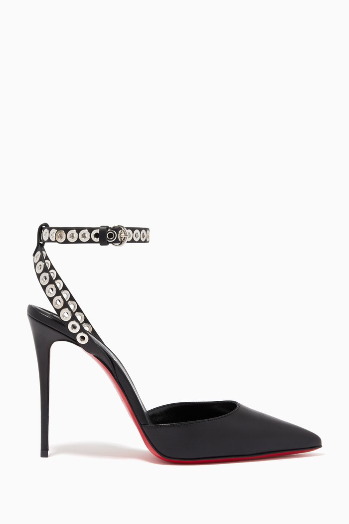 

Pumpaclou 100 Pumps in Leather, Black