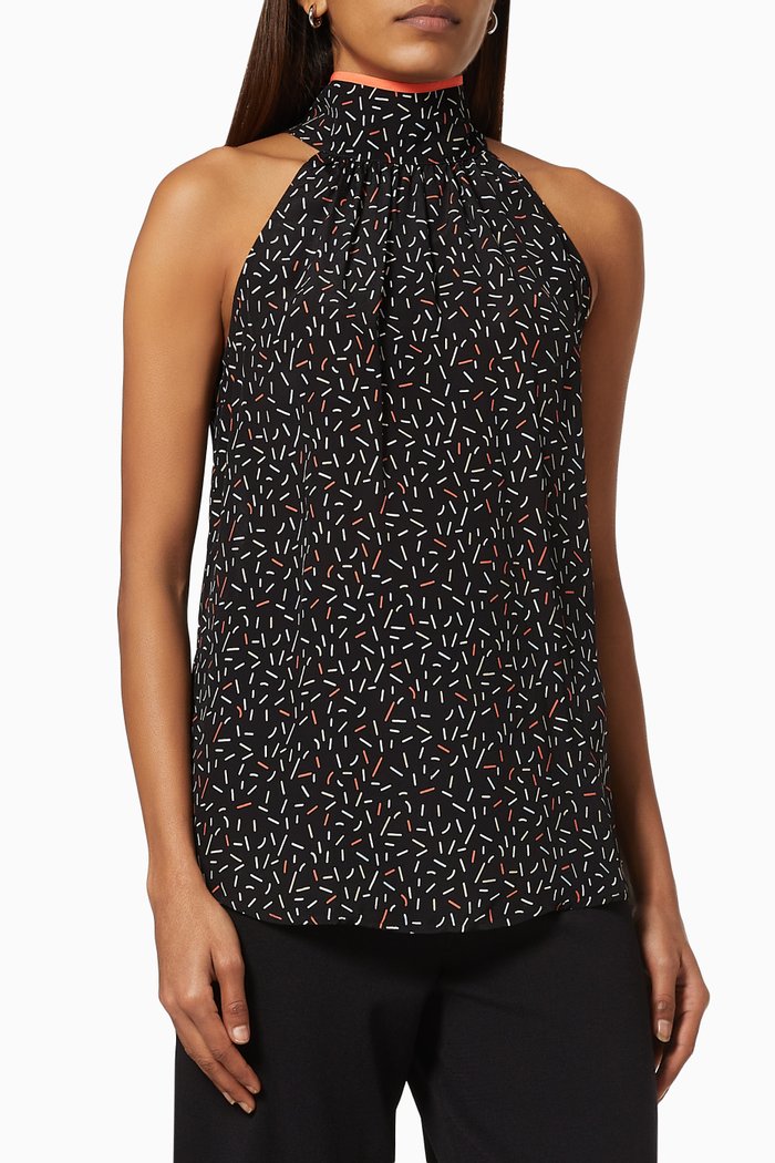 

Stick Top in Viscose, Black